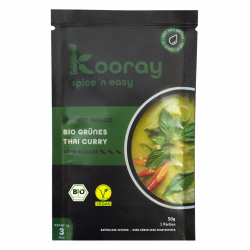 Bio grünes Thai Curry, Instant Sauce