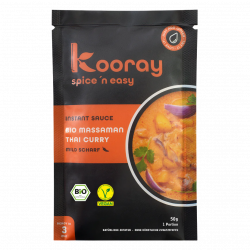 Bio Massamam Thai Curry, Instant Sauce