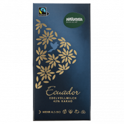 Bio Ecuador Edel-Vollmilch Schokolade 42%