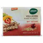 Bio Vollkorn-Knäckebrot mit Sesam