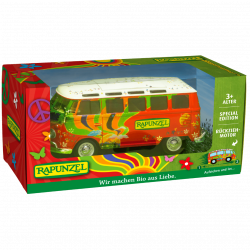 Aufzieh-Spielzeugbus klein