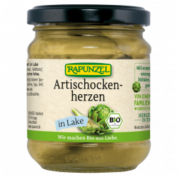 Bio Artischockenherzen in Lake, 120g