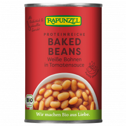 Bio Baked Beans in der Dose