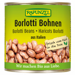 Bio Borlotti Bohnen in der Dose