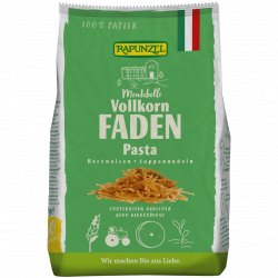Bio Faden Suppennudeln Vollkorn