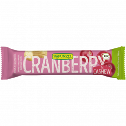 Bio Fruchtschnitte Cranberry-Cashew