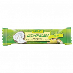 Bio Fruchtschnitte Ingwer-Kokos