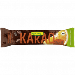 Bio Fruchtschnitte Kakao-Orange
