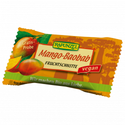 Bio Fruchtschnitte Mango-Baobab