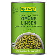 Bio Grüne Linsen in der Dose