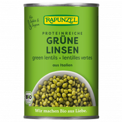 Bio Grüne Linsen in der Dose