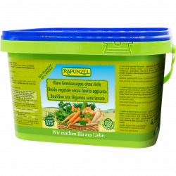 Bio Klare Gemüsesuppe, ohne Hefe