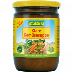 Bio Klare Suppe, mit Bio-Hefe