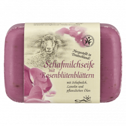 Schafmilchseife Rosenblüten