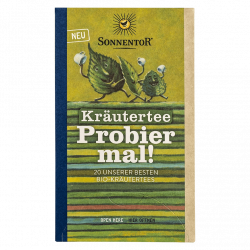 Bio Kräutertee Probier mal!