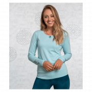 Langarm-Shirt Bambus blue-breeze