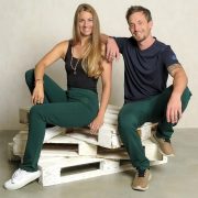 Wellnesshose unisex farngrün, für Damen und Herren