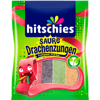 Hitschies Fruchtgummi Bunte Drachenzungen sauer vegan 125g