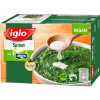 Iglo Spinat mit Alpro vegan 550g