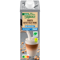 REWE Bio + vegan Barista Hafer-Soja Drink 1l