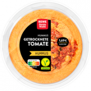 REWE Beste Wahl Hummus getrocknete Tomate vegan 200g