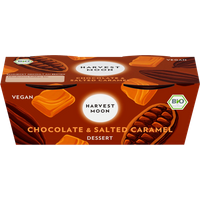 Harvest Moon Bio Chocolate & Salted Caramel Dessert vegan 160g