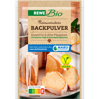 REWE Bio Reinweinstein Backpulver vegan 4x16g