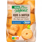 REWE Bio + vegan Kekse & Waffeln 250g