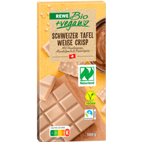 REWE Bio + vegan Schweizer Nougat & Crisp 100g