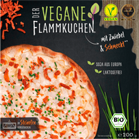 Flammkuchen Profi Bio Flammkuchen Elsässer Art vegan 200g