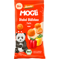 Mogli Bio Demeter Dinkel Bällchen Paprika vegan 40g