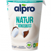 Alpro Joghurtalternative Soja Natur mit Kokosnuss vegan 400g