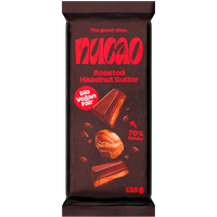 Nucao Bio Roasted Hazelnut Butter Schokolade vegan 125g