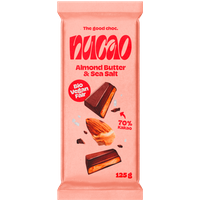 Nucao Bio Almond Butter & Sea Salt Schokolade vegan 125g