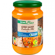 REWE Bio Curry Sauce Indische Art vegan 325ml