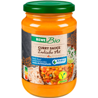 REWE Bio Curry Sauce Indische Art vegan 325ml