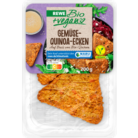 REWE Bio + vegan Bio Gemüse Quinoa Ecken 200g
