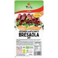 veganer Aufschnitt Bresaola Art, BIO, 60g
