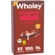 Wholey Bio Good Mood Müsli Triple Choc vegan 375g