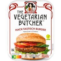 The Vegetarian Butcher Hack-Tastisch Burger auf Sojabasis vegan 160g