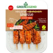 Vegane Hähnchen Spiesse Sweet Bbq, 160g
