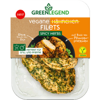 Vegane Hähnchen Filets Spicy Herbs, 160g