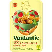Vegane Sticks Cheezy-Style flavor of Italy, 150g
