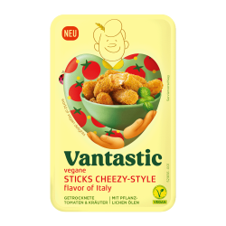 Vegane Sticks Cheezy-Style flavor of Italy, 150g
