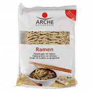 Ramen Japanische Nudelsuppe mit Ingwer
