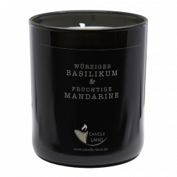 Duftkerze Basilikum Mandarin