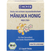 Bio Manukahonig Sticks