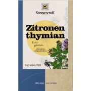 Bio Zitronenthymian Tee, 18 Doppelkammerbeutel