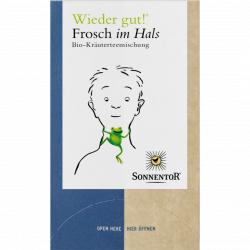 Bio Wieder gut! Frosch im Hals Tee, 18Btl