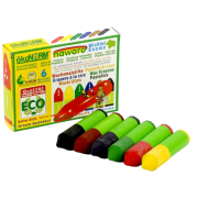 Wachs-Wichtel/Gnome nawaro, Kartonetui - 6 Farben